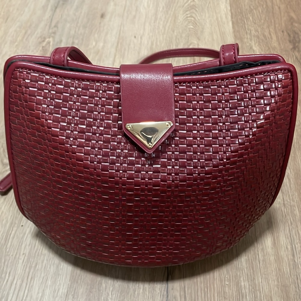 Burgundy crossbody